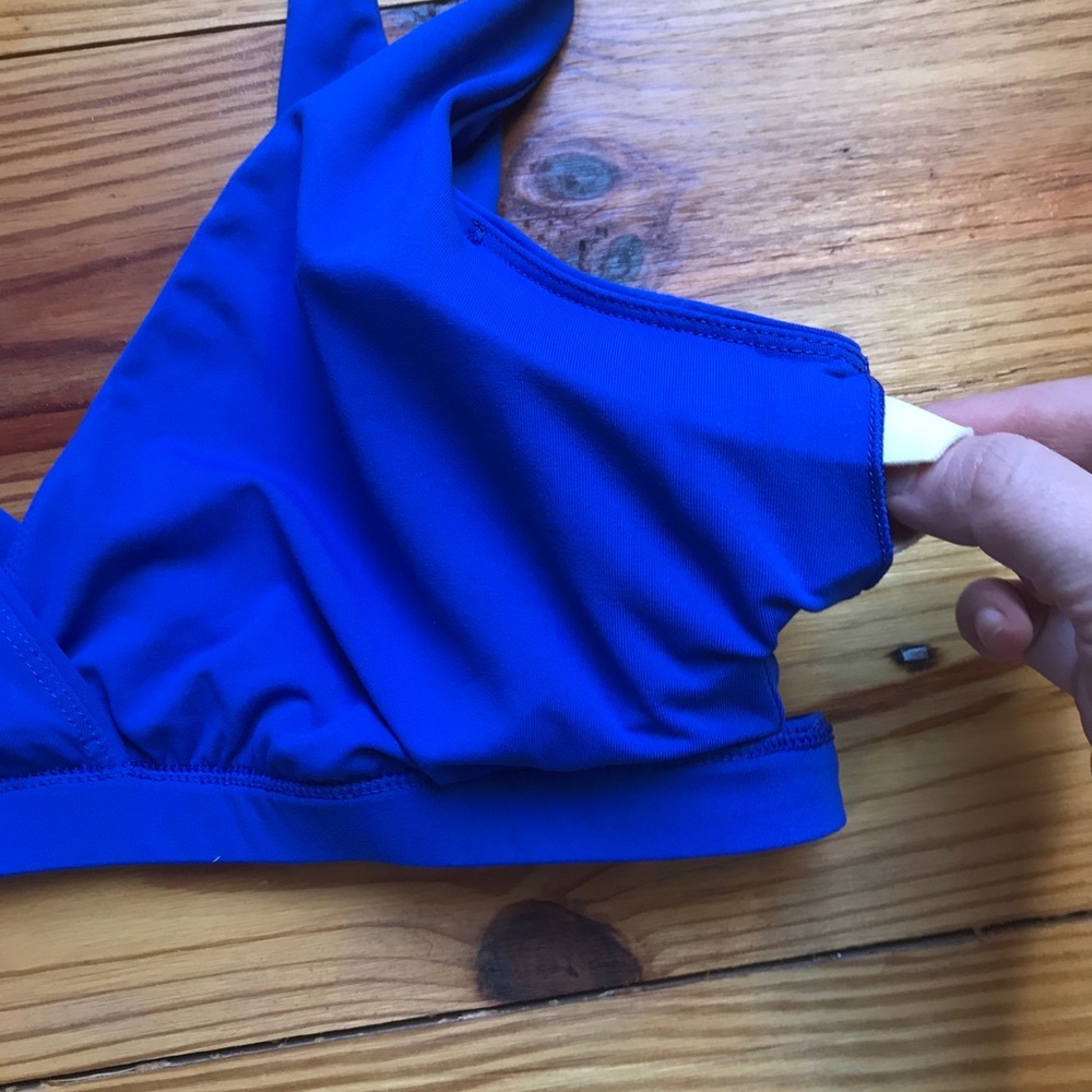 Fabletics Royal Blue Eden Crossback Bra, NWT, XL - Picture 11 of 15